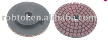 Resin Bond Diamond Polishing Wheel with Block tooth--CTAQ