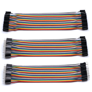 10CM to 40Pin Dupont Cables - Male to Male, Male to Female, Female to Female Jumper Wires for Arduino DIY Kits
