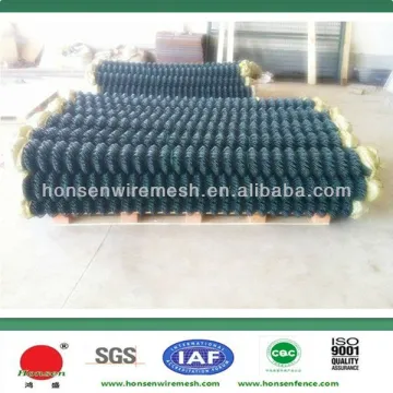 China made Pvc coated garden safety chain link fence