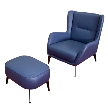 Modern Lounge Chair with Footrest