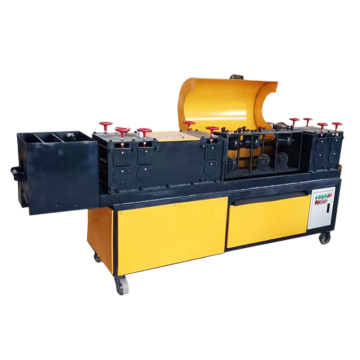 Iron Steel Pipe Scaffolding Straightening Rust Removal and Painting Machine