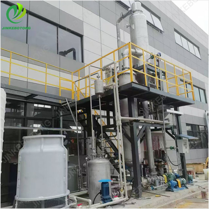Single effect evaporator for sewage treatment