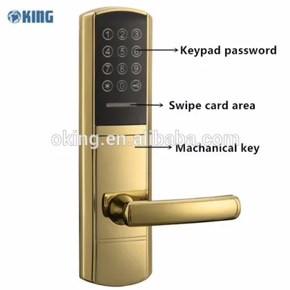 electronic key door lock ,digital door lock, code door lock