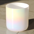 Pearl White Cosmic Crystal Singing Bowl