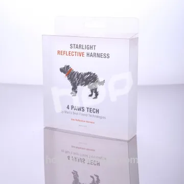 high quality cheap clear pp packaging box frosted with printing
