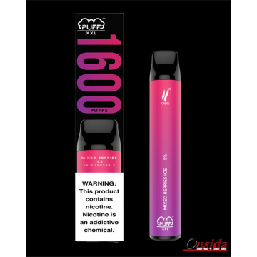 Puff xxl 1600 puffs 5%nic e-cigarette