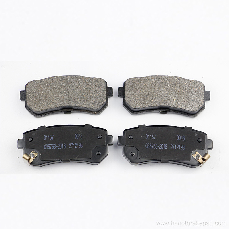 D1157Hyundai Accent RearHigh Quality Ceramic Brake Pads