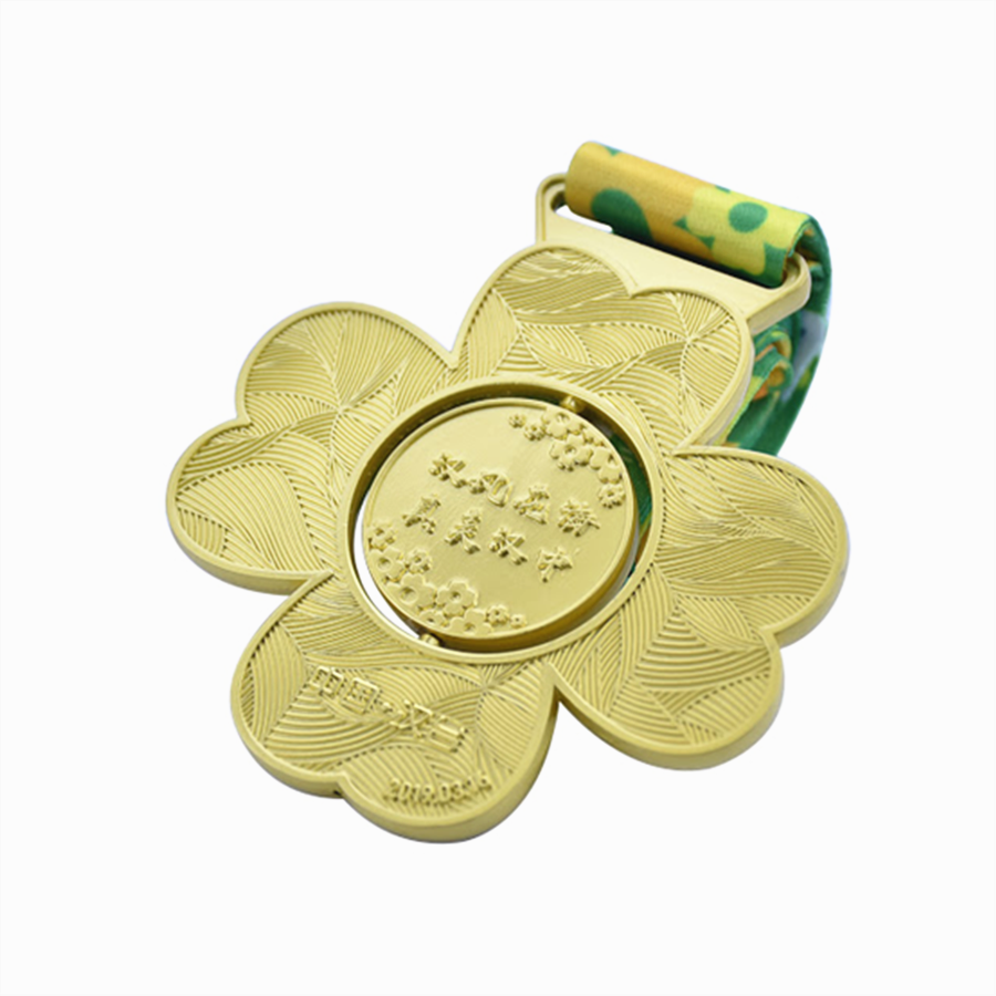 Medalla personalizada de Clover Spin City