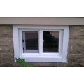 Thermal break aluminium hung basement windows