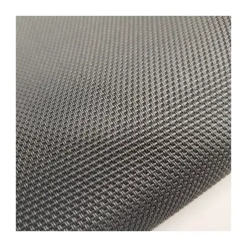 SALE: Anthracite/Black PVC Vinyl Mesh Fabric - Strong Anti-UV for Beach Chair