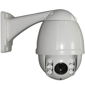 1/3-inch Sony CCD 700TVL PTZ IP Camera, Supports ONVIF, 10x Zoom, IR, Multiple Languages, for OSD