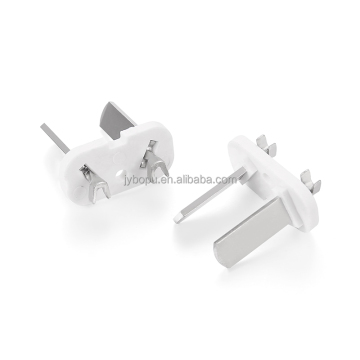 Argentina Two Pins Electrical Plug Insert 10A BP-A02 Metal Insert Plug