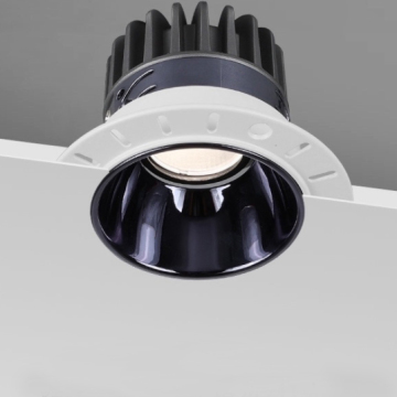 75mm Borderless COB LED Recessed Antiglare Downlight 7W 10W 12W