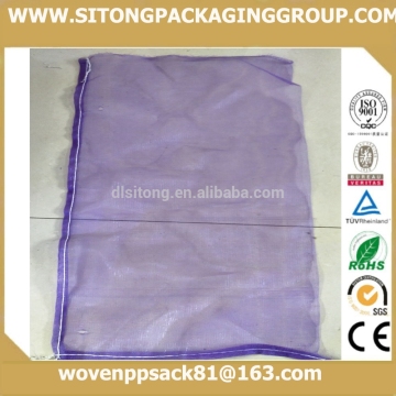 Virign HDPE firewood mesh bag