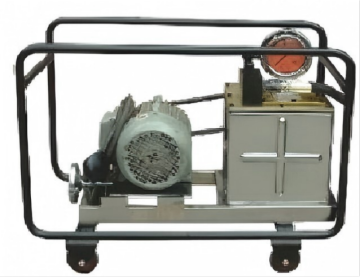 Ultra-high pressure hydraulic pump station