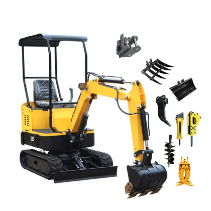 Bestar Ht-12 Excavator 1.2 Ton Cheap Mini Bagger Prices For Sale