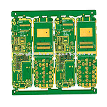 Mobile Phone PCB Board with Immersion Gold Surface Finish