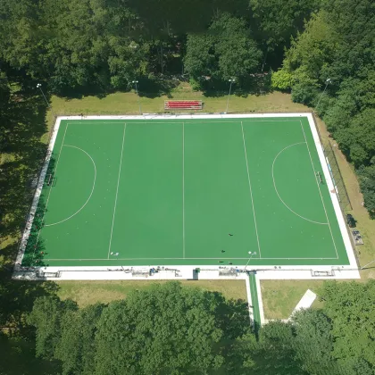 Blue Hockey Artificial Grass