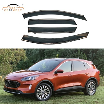 En Stock Car Vent Sun Guard Window Visor PC Material para Escape 2020