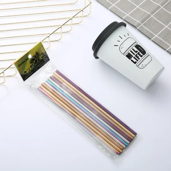 304 Stainless Steel Straw Set Food Grade Straw