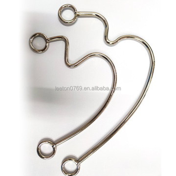 Factory Supply Irregular Shaped Metal Bag Handles and Accessories