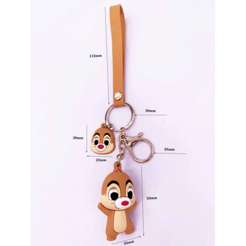 Wholesale Keychains and Key Rings Bulk Cartoon Keychains Supplies Manufactory