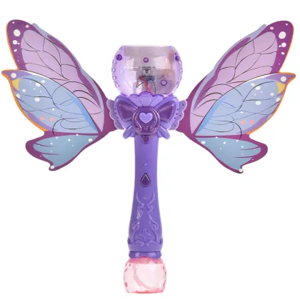 New Cartoon Bubble Sticks: Outdoor Toys and Fairy Plastic Stick Soap Bubble Toy for Girls