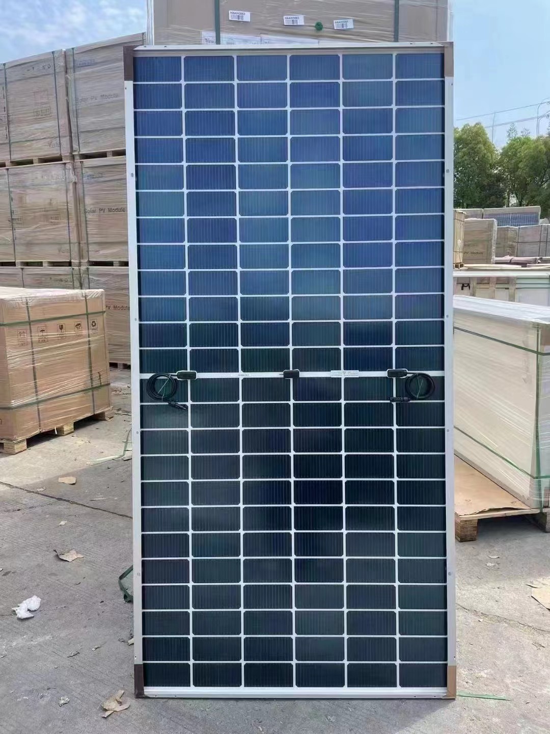 Bifacial Double Glass Mono Solar Panel 700w