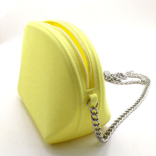 Fashion Silicone Bag Ladies Hand Bag Casual Silicone Cosmetic Bag Factory