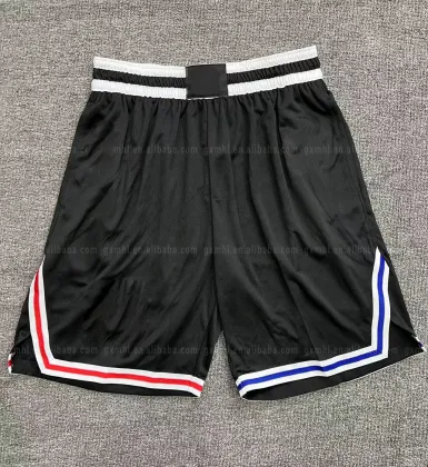 Basketball Team Club Training Shorts with Pockets, Custom Name and Michael Jordan Logo for Adults
