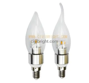 Led candel light 360? emitting