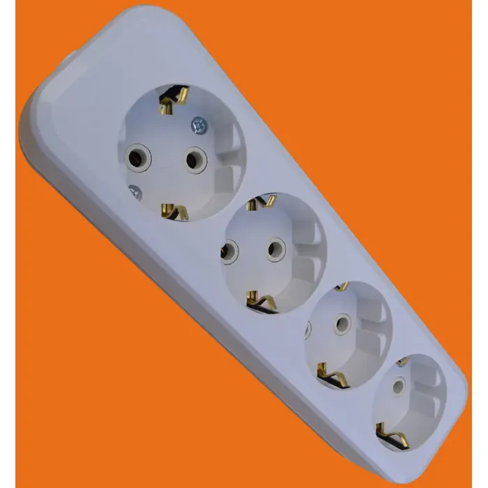 Удлинитель E8005 с несколькими розетками в европейском стиле