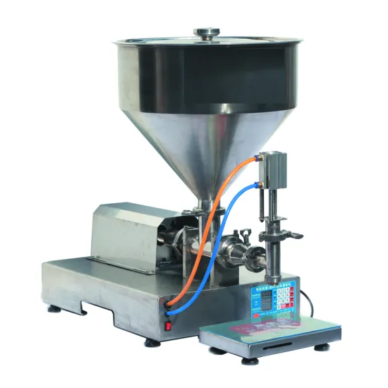 Factory Hot Sale Semi-Automatic Pneumatic Filling Machine for Jam Paste and Fluid Fillers