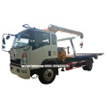 SINOTRUCK HOWO Flatbed Truck With 3.2T XCMG Crane