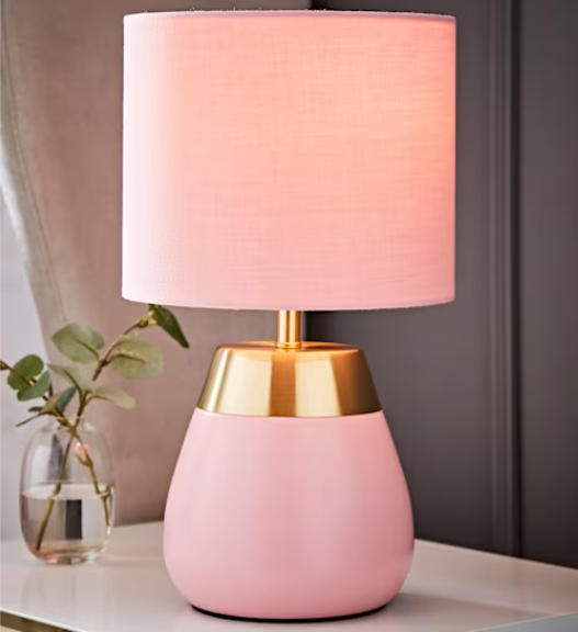 Modern Ceramic Table Lamp With Shade (5)