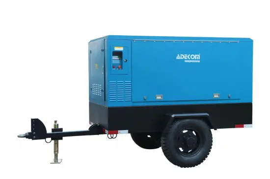 Mobile Electric Construction Screw Compressor