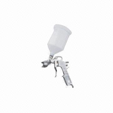 Spray gun, operated smoothly, high volume and low pressure