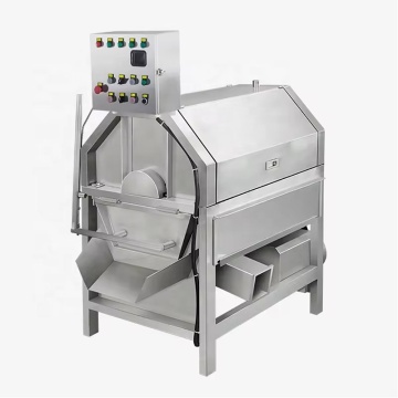 High Efficiency Small Size Stainless Steel Drum Fish Descaler Machine