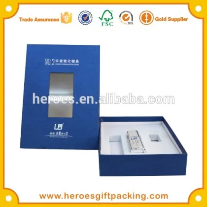 Trade Assurance Coated Paper Paperboard kraft paper window box