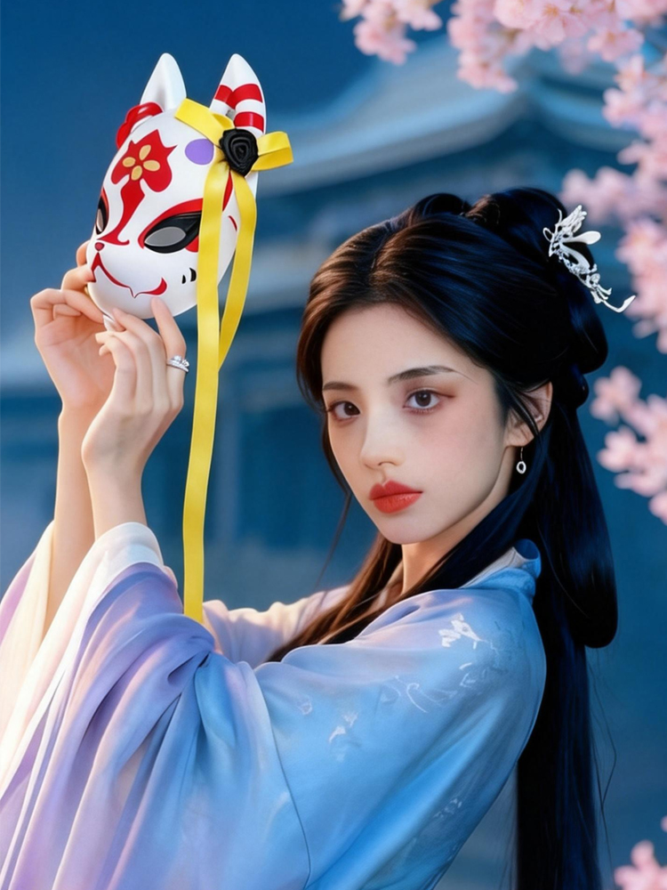 Tamazakuni cosplay mask