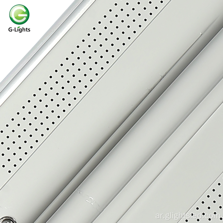 تصميم جديد مقاوم للماء IP65 50W 100W 150W 200W COB متكامل الكل في واحد LED LED Solar Road Light