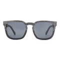 Square Shell Wooden Sunglasses