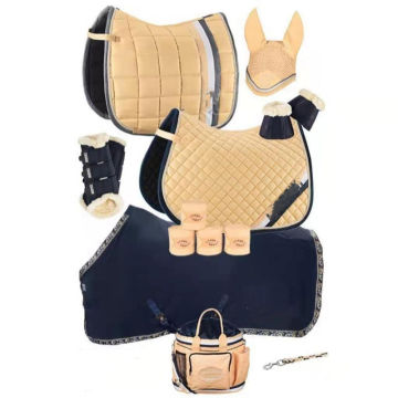 Horses Rug Ear Bonnet Boots Saddle Pads