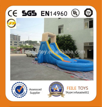 inflatable pool slide inflatable wet and dry slide inflatable blue water slides