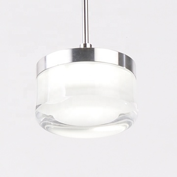 Geometric Glass Drum Pendant Light for Dinning Room, Kitchen, and Bar
