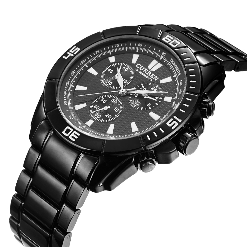 Casual Stainless Steel Quartz Watches Men