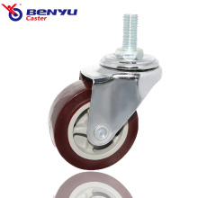 3Inch Swivel Caster with Threaded Stem Furniture Casters