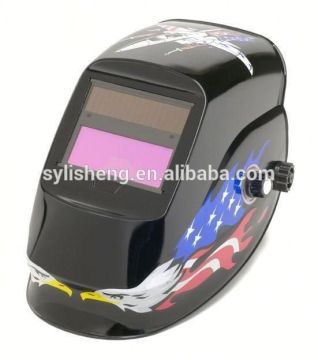 Auto darkening welding masks