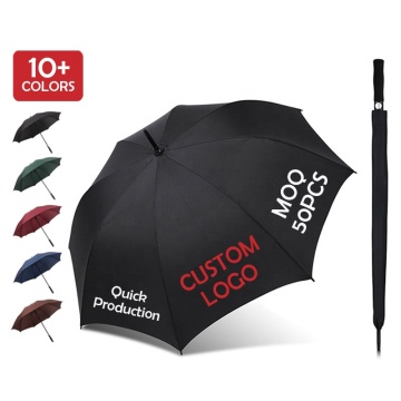 Custom Large Size Double Canopy Golf Umbrellas with Logo Prints