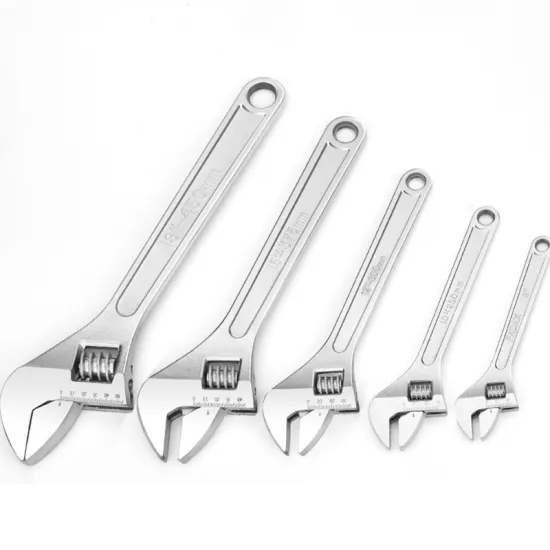 12 Inch Heavy Duty Universal Adjustable Wrench Set with 8 Inch Monkey Wrench